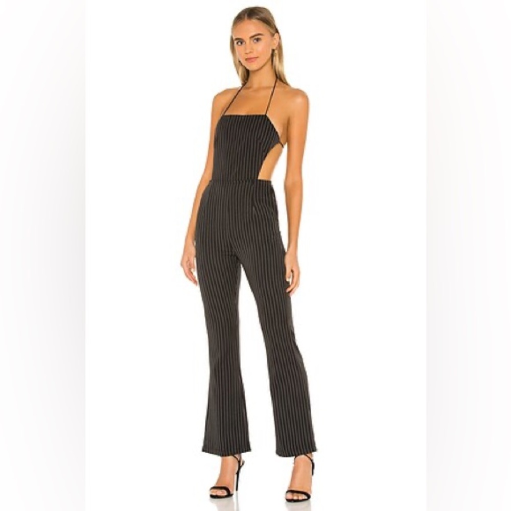 Superdown (Revolve) Violetta Striped Jumpsuit